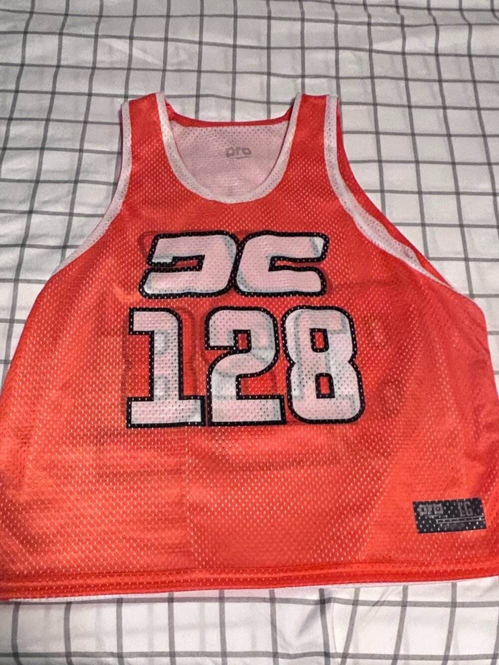 TWO PRO-Brand Chevy Chase (CC) Reversible Youth Basketball Practice Jerseys